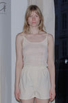 BASERANGE camisole top TOART-CG-AU23 UNDYED PB2